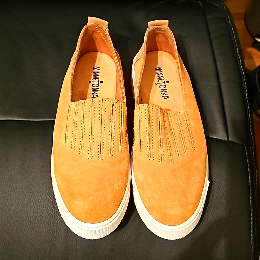 Minnetonka Suede Loafers